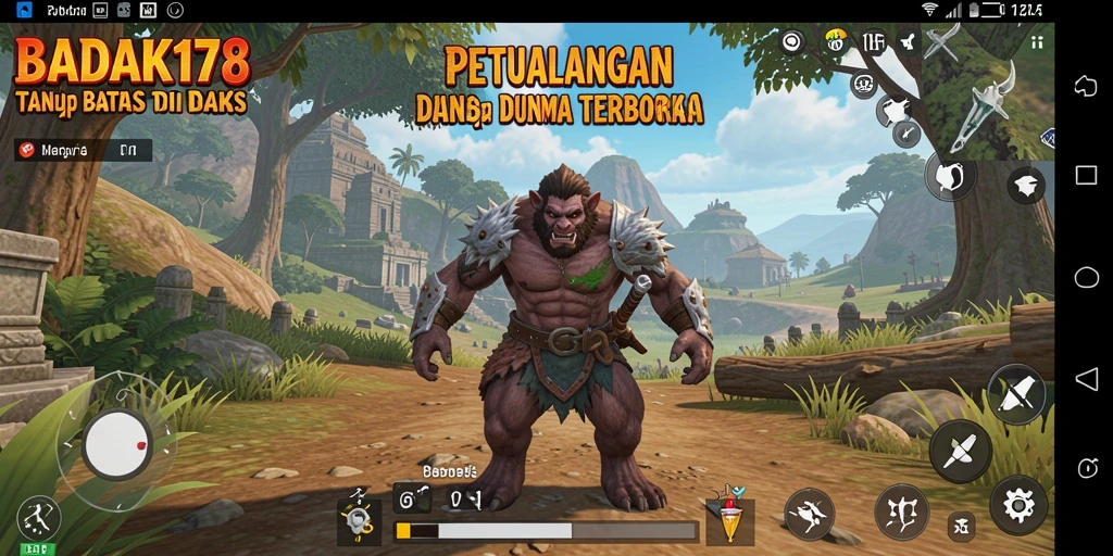 Tampilan gameplay yang menakjubkan di dunia terbuka BADAK178.