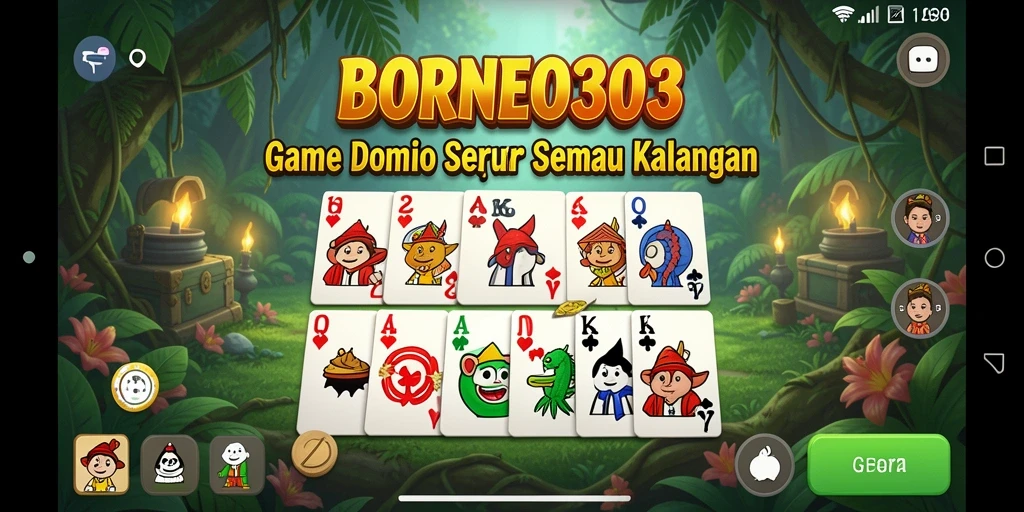 Tampilan gameplay seru dari BORNEO303 yang penuh tantangan.