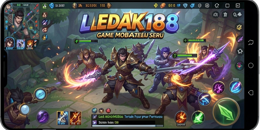 Tampilan gameplay LEDAK188 yang mendebarkan dan strategis.