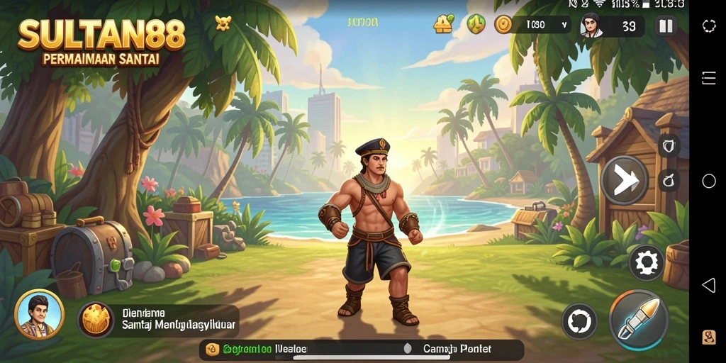 Tampilan gameplay menarik dari SULTAN88 yang menyenangkan.